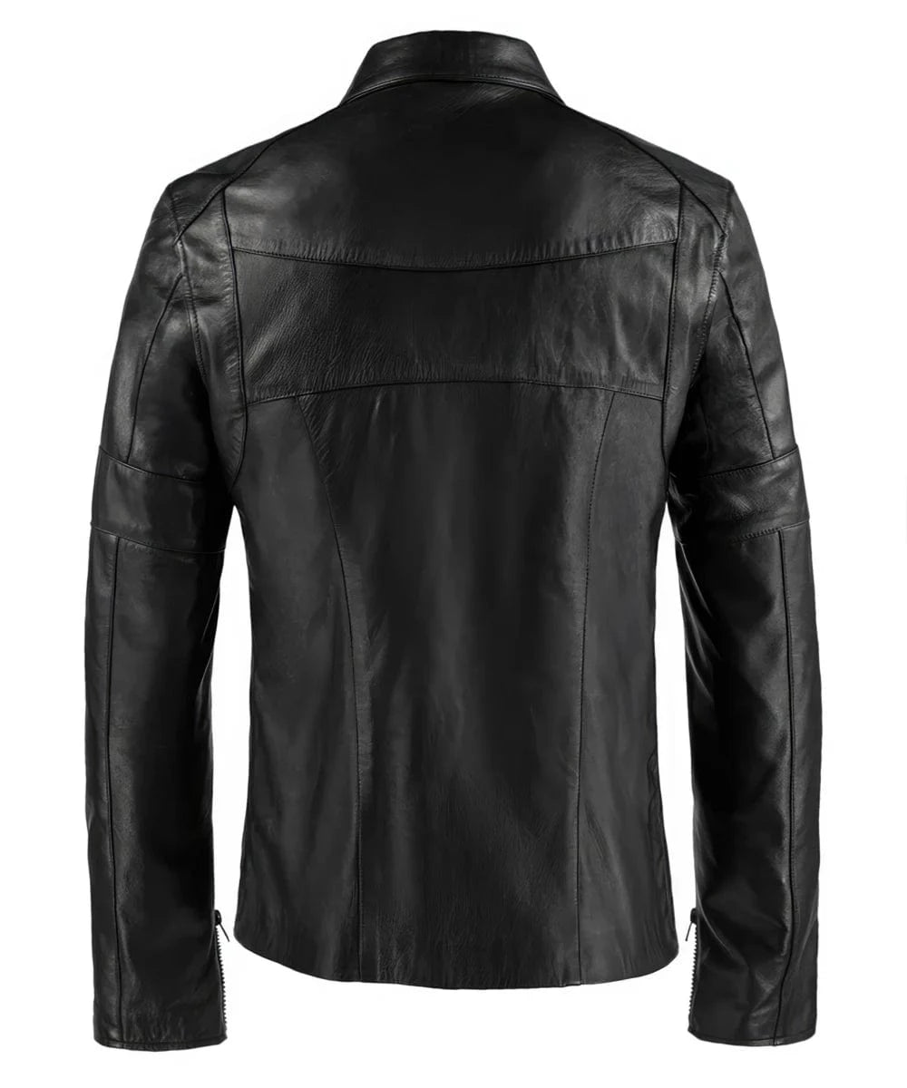 Soul Revolver Vintage Style Leather Jacket mens Wraith leather jacket