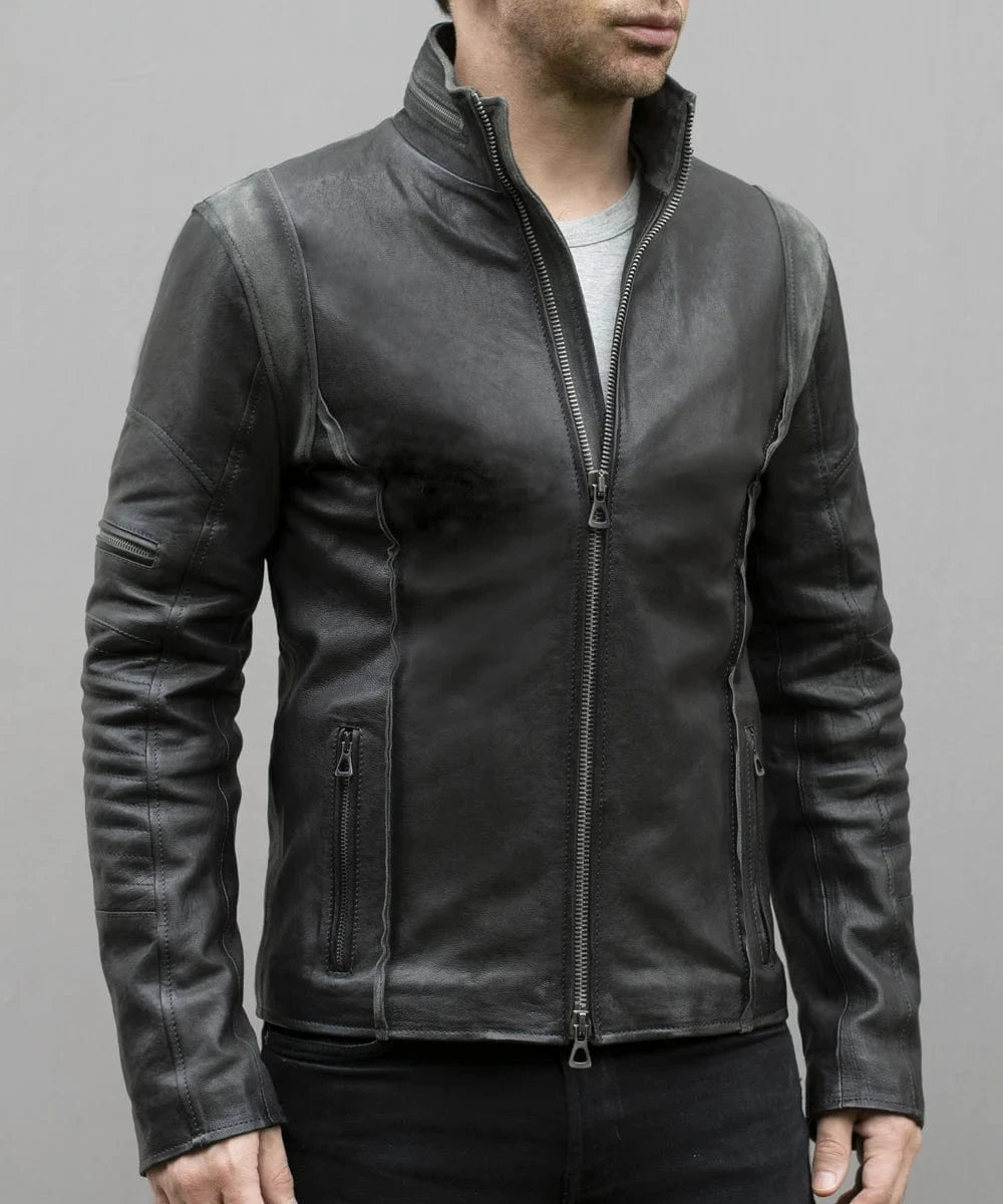 Soul Revolver XL mens A-10 XXL leather jacket
