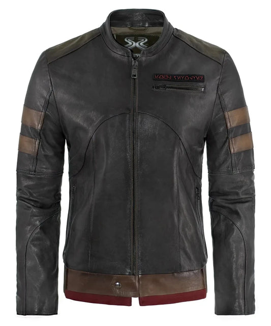 Soul Revolver XS mens Bounty Hunter leather jacket