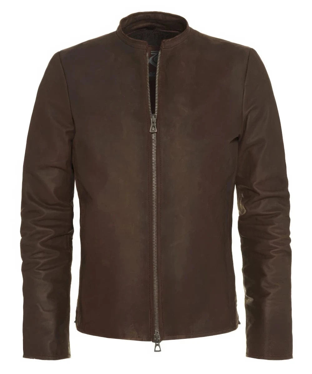Soul Revolver XS mens Flint leather jacket