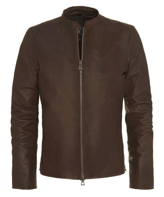Soul Revolver XS mens Flint leather jacket